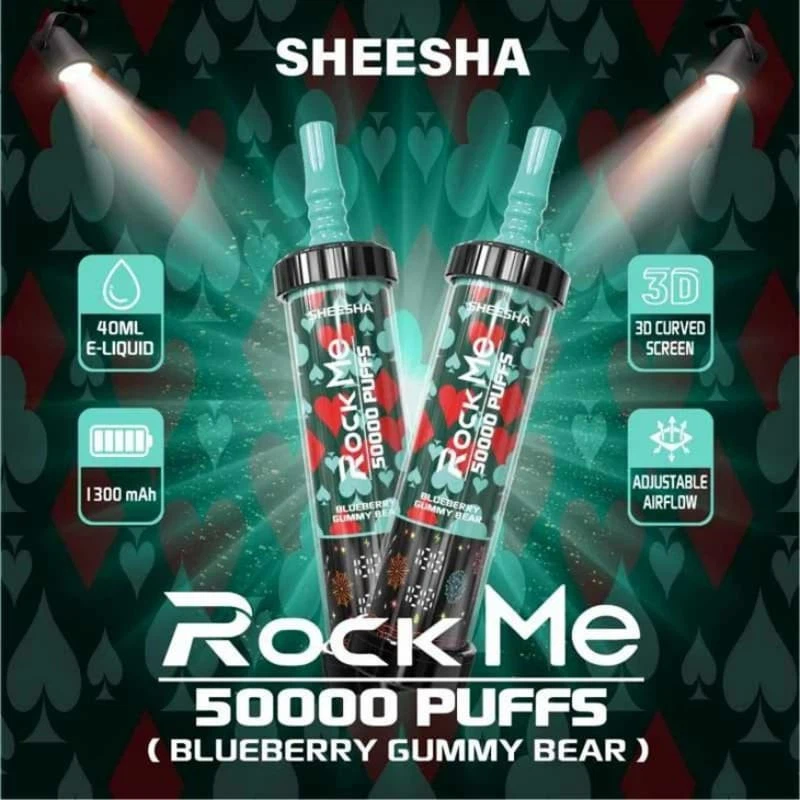 RockMe Sheesha 50000 Puffs Dtl Vape 50k 12